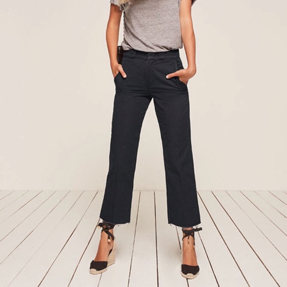 reformation work pant